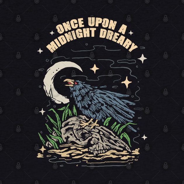 Once upon a midnight dreary by NinthStreetShirts